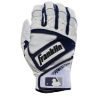 Franklin Powerstrap Batting Gloves - Men's - Off-White / Navy