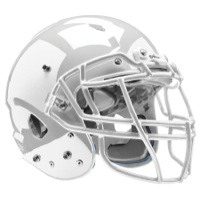 Schutt Team Vengeance VTD Helmet - Men's - All White / White