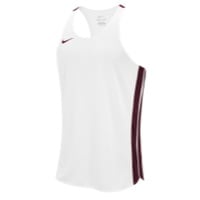 Nike Team Anchor Singlet - Men's - White / Maroon