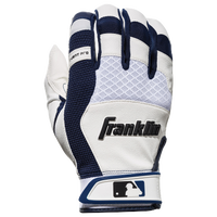 Franklin X-Vent Pro Shok Batting Gloves - Men's - Off-White / Navy