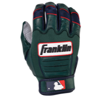 Franklin CFX Pro Batting Gloves - Men's -  Dustin Pedroia - Dark Green / Navy