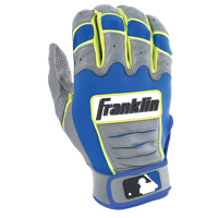 Franklin CFX Pro Batting Gloves - Men's - Grey / Blue