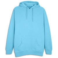 Eastbay Core Fleece Hoodie - Men's - Light Blue / Light Blue