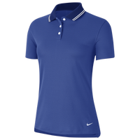 Nike Dry Victory Solid Golf Polo - Women's - Blue