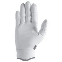 Nike Huarache Edge Batting Gloves - Grade School - White / Grey