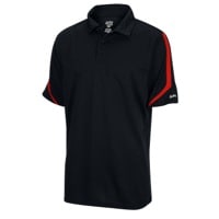 Eastbay EVAPOR Team Performance Polo - Men's - Black / Red