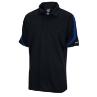 Eastbay EVAPOR Team Performance Polo - Men's - Black / Blue