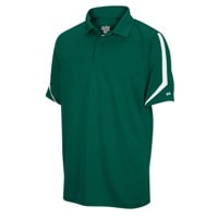 Eastbay EVAPOR Team Performance Polo - Men's - Dark Green / White