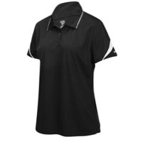 Eastbay EVAPOR Team Performance Polo - Women's - Black / White