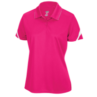 Eastbay EVAPOR Team Performance Polo - Women's - Pink / White