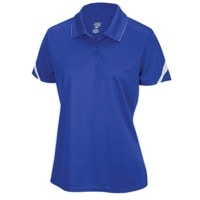 Eastbay EVAPOR Team Performance Polo - Women's - Blue / White