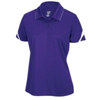 Eastbay EVAPOR Team Performance Polo - Women's - Purple / White