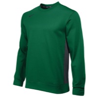 Nike Team KO Crew - Men's - Dark Green / Grey