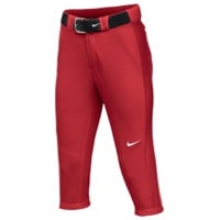 Nike Team Vapor Pro 3/4 Pants - Women's - Red / Red