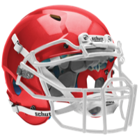 Schutt Team Vengeance DCT Varsity Helmet - Men's - Red / White