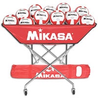 Mikasa Hammock 24 Ball Cart - Red / White