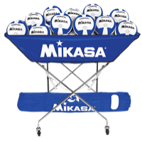 Mikasa Hammock 24 Ball Cart - Blue / White