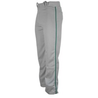 Eastbay Team Relaxed Fit Piped Pants - Boys' Grade School - Grey / Dark Green