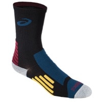 ASICS� Rally Crew Socks - Black / Blue