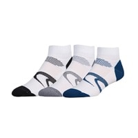 ASICS� Intensity Quarter 3 Pack Socks - Men's - White / Black