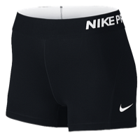 Nike Pro Cool 3" Compression Shorts - Women's - Black / White