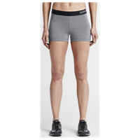 Nike Pro Cool 3" Compression Shorts - Women's - Grey / Black