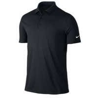 Nike Victory Solid Golf Polo - Men's - All Black / Black