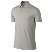 Nike Victory Solid Golf Polo - Men's - Grey / Grey