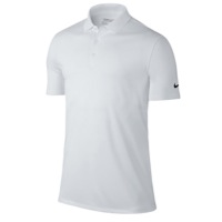 Nike Victory Solid Golf Polo - Men's - All White / White