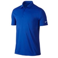 Nike Victory Solid Golf Polo - Men's - Blue / Blue