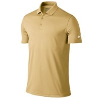 Nike Victory Solid Golf Polo - Men's - Gold / Gold