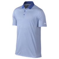 Nike Victory Mini Stripe Golf Polo - Men's - Blue / White