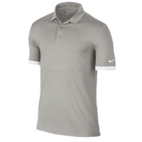 Nike Icon Solid Golf Polo - Men's - Grey / White