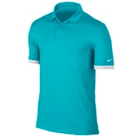 Nike Icon Solid Golf Polo - Men's - Light Blue / White