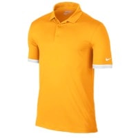 Nike Icon Solid Golf Polo - Men's - Yellow / White