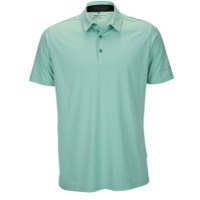 Nike Mobility Heather Pique Polo - Men's - Aqua / Aqua