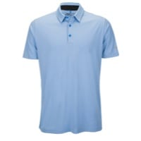 Nike Mobility Heather Pique Polo - Men's - Light Blue / Light Blue