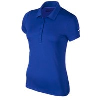 Nike Victory Solid Golf Polo - Women's - Blue / Blue