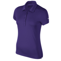 Nike Victory Solid Golf Polo - Women's - Purple / Purple