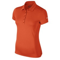 Nike Victory Solid Golf Polo - Women's - Orange / Orange