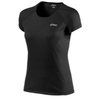 ASICS Core Short Sleeve Top - Women's - Black / Black