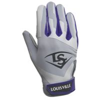 Louisville Slugger Xeno Fastpitch Batting Gloves - Women's - Purple / Grey