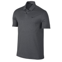 Nike TW Control Stripe Golf Polo - Men's - Grey / Grey