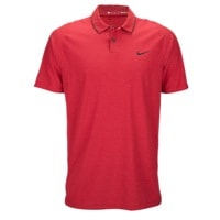 Nike TW VL Max Woven Solid Golf Polo - Men's - Red / Red