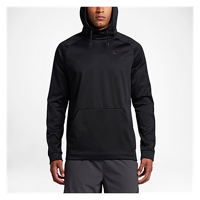 Nike Therma Hoodie - Men's - All Black / Black