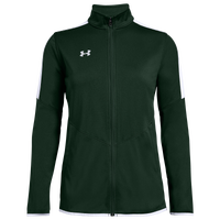 Under Armour Team Team Rival Knit Warm-Up Jacket - Women's - Dark Green