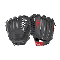 Rawlings Heart of the Hide Fielder's Glove - Black / Red