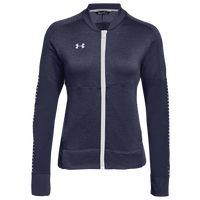 Under Armour Team Qualifier Hybrid Warm-Up Jacket - Women's - Navy