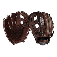 Louisville Slugger LXT Dual Post Web Fastpitch Glove - Women's - Brown / White