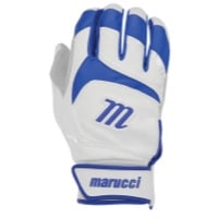 Marucci Signature Batting Gloves - Men's - White / Blue